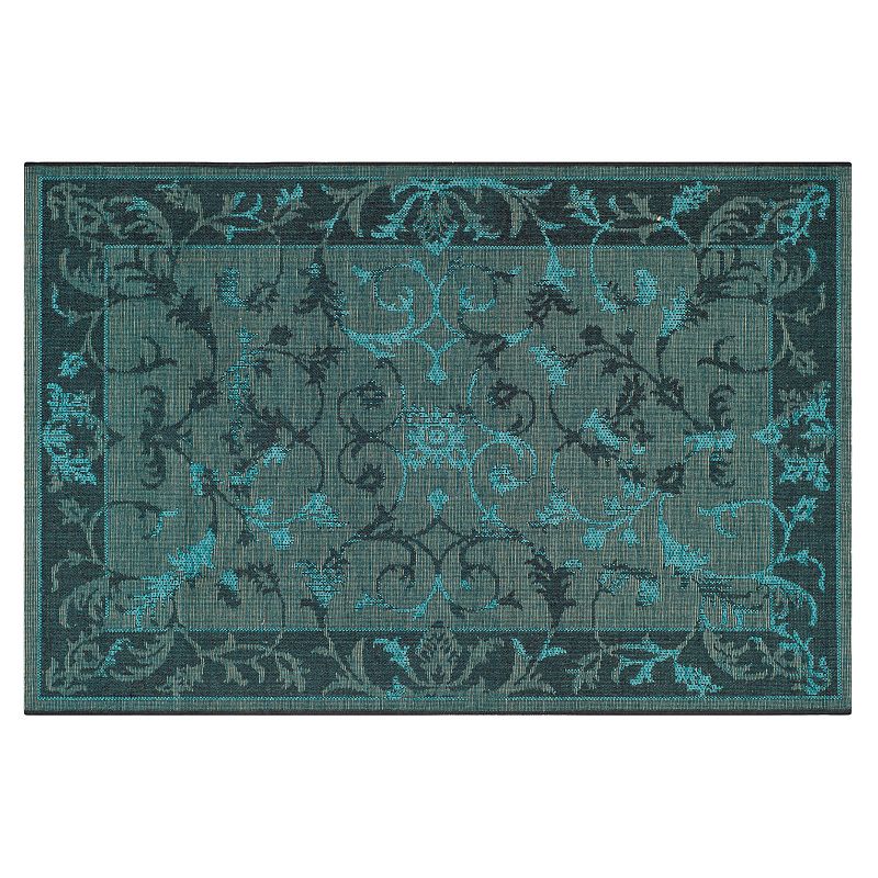 Safavieh Palazzo Kira Vintage Velvet Rug, Multicolor, 5X8 Ft