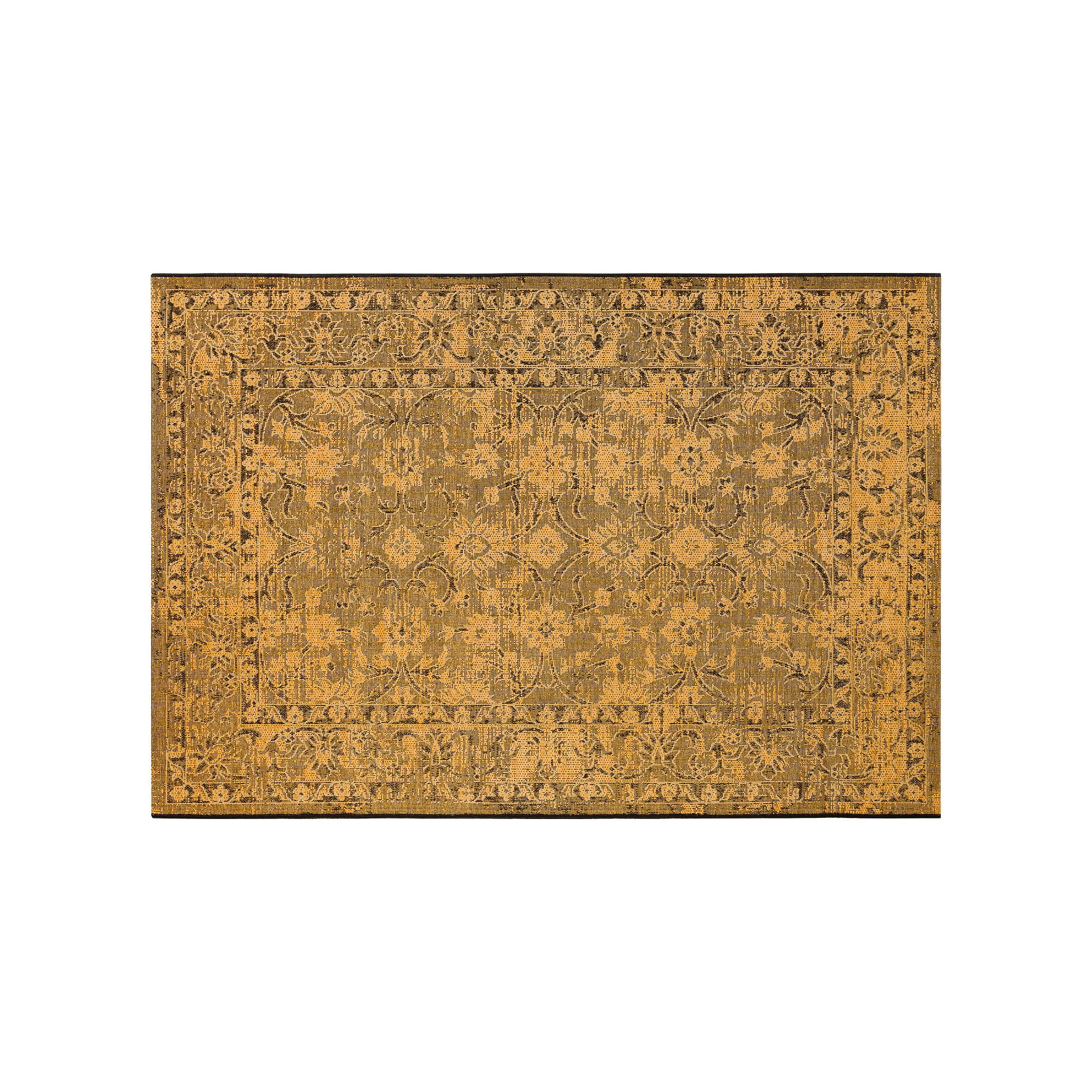 Safavieh Palazzo Bridget Vintage Velvet Rug, Black Creme