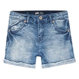 Girls 7-16 Levi's Scarlet Cutoff Cuffed Shortie Shorts