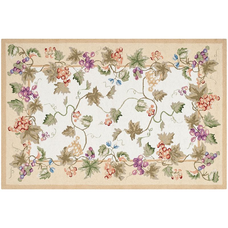 61943196 Safavieh Chelsea Countrytique Floral Hand Hooked W sku 61943196
