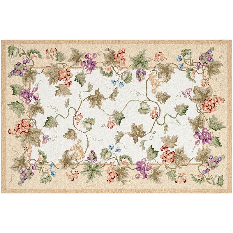 Safavieh Chelsea Countrytique Floral Hand Hooked Wool Rug, Multicolor, 2.5X12 Ft