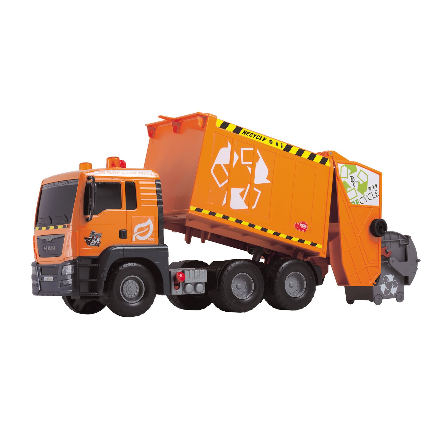 dickie toys air pump garbage truck