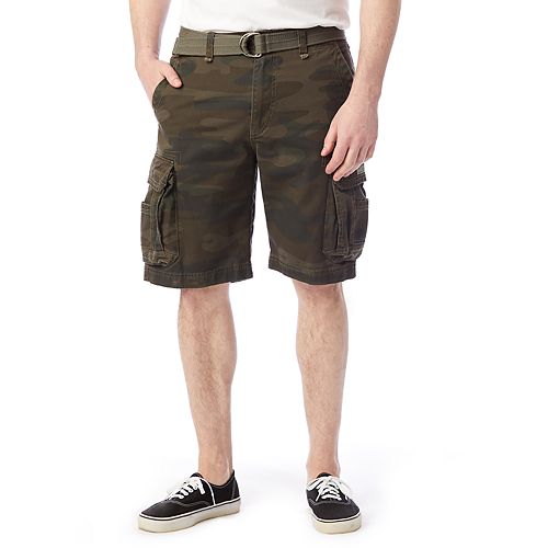 Men's Unionbay Survivor Belted Cargo Shorts