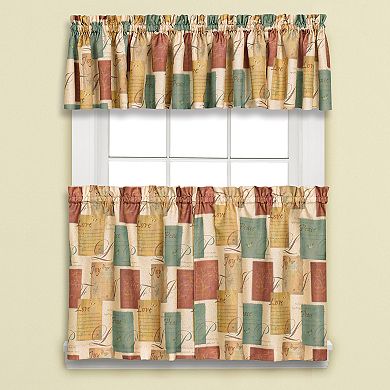 Tranquility Tiered Window Curtains
