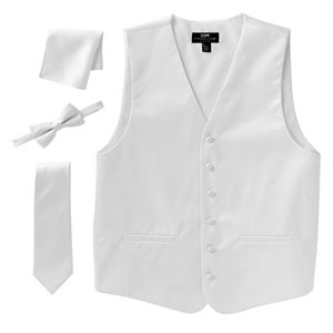Big & Tall Steven Land Solid 4-pc. Vest Set