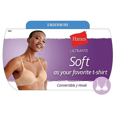 Hanes Ultimate Soft Convertible T Shirt Bra HU02