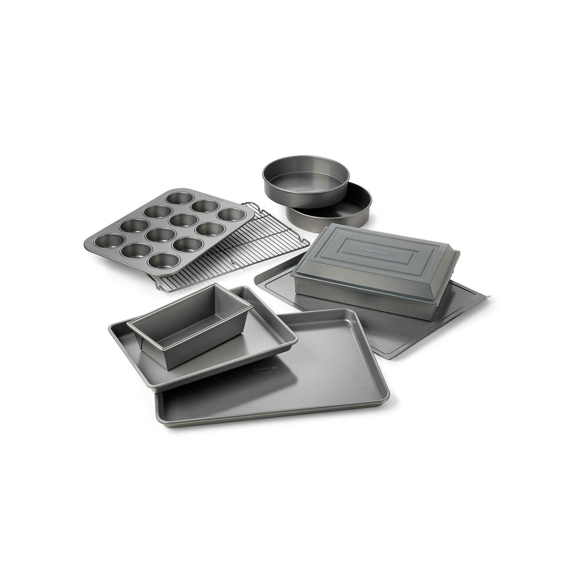 Calphalon® Nonstick 10-pc. Bakeware Set, Gray