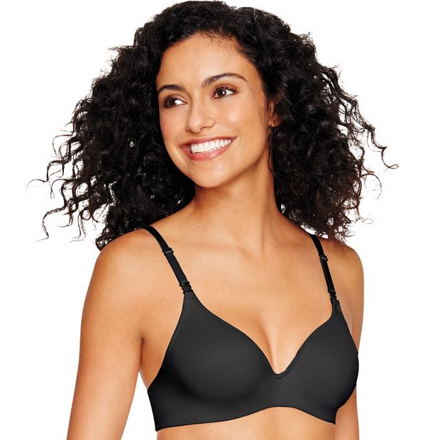 Womens Black Hanes Bras - Underwear, Clothing