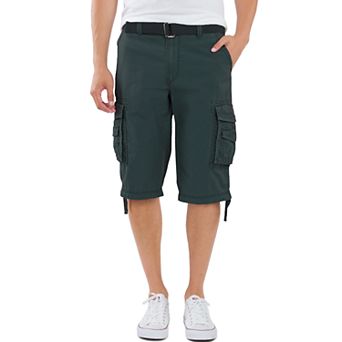 Men's UNIONBAY Cordova Messenger Belted Cargo Shorts