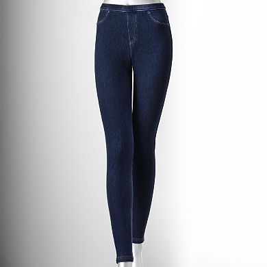 Simply Vera Vera Wang Midrise Denim Leggings