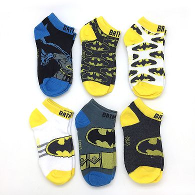 Toddler Boy DC Comics Batman 6-pack Crew Socks