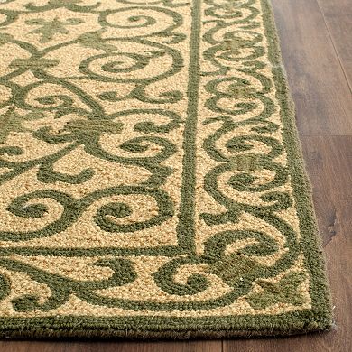 Safavieh Chelsea Scroll Hand Hooked Wool Rug