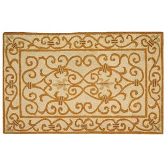 Safavieh Chelsea Scroll Hand Hooked Wool Rug