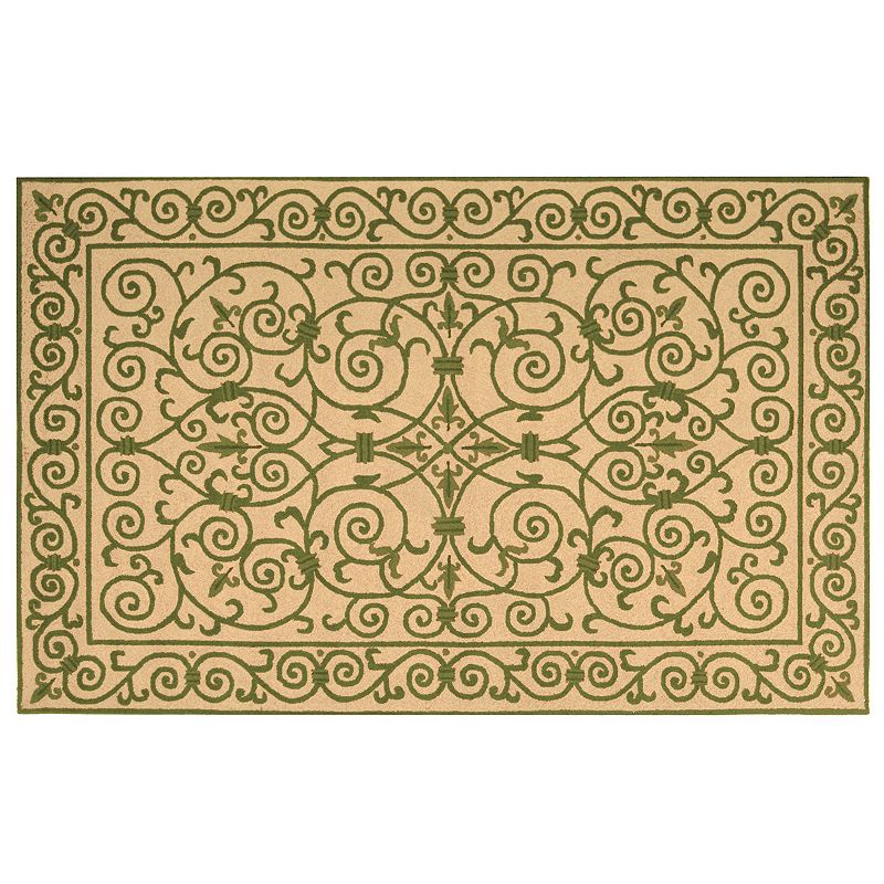 Safavieh Chelsea Scroll Hand Hooked Wool Rug, Multicolor, 2.5X8 Ft