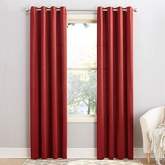 Red Sun Zero Grommet Curtains Drapes Window Treatments Home