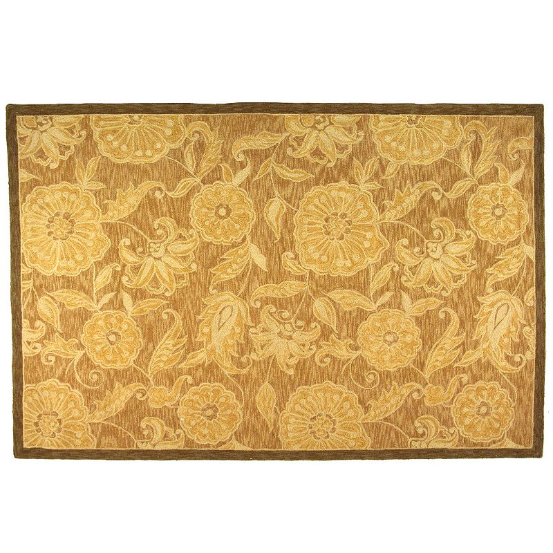 Safavieh Chelsea Tonal Floral Hand Hooked Wool Rug, Multicolor, 2.5X8 Ft