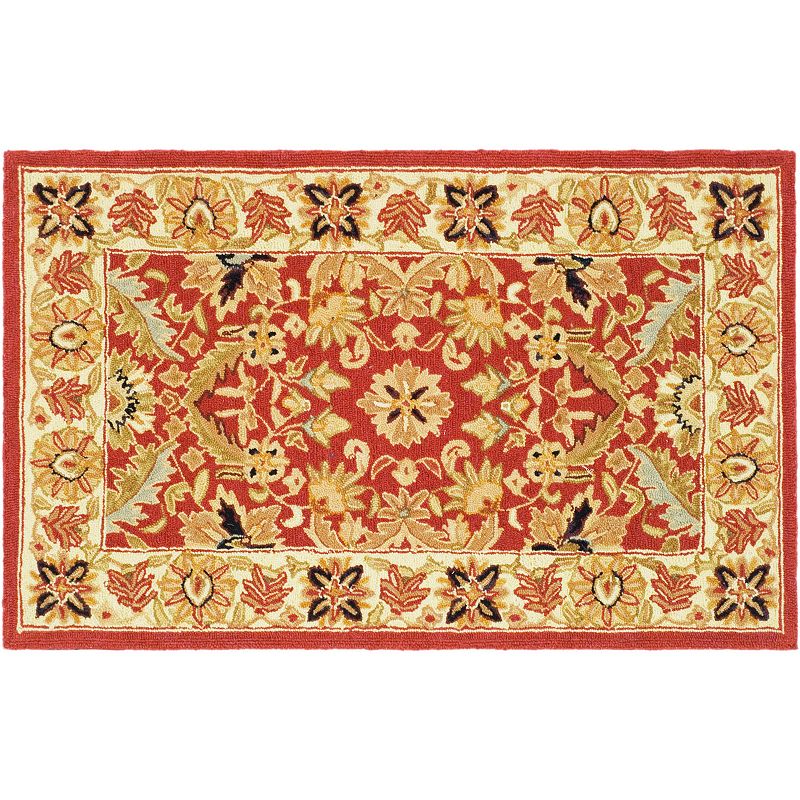 Safavieh Chelsea Kirman Framed Floral Wool Rug, Multicolor, 2.5X12 Ft