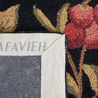 Safavieh Chelsea Blossom Framed Floral Wool Rug Runner - 2'6'' x 12'