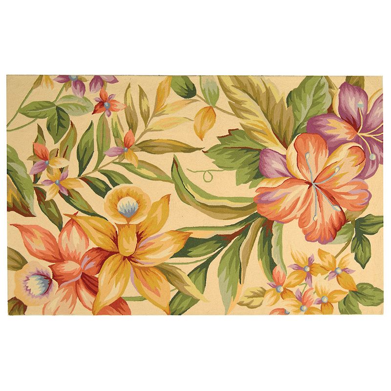 Safavieh Chelsea Delphine Floral Hand Hooked Wool Rug, Multicolor, 8.5X11.5Ft