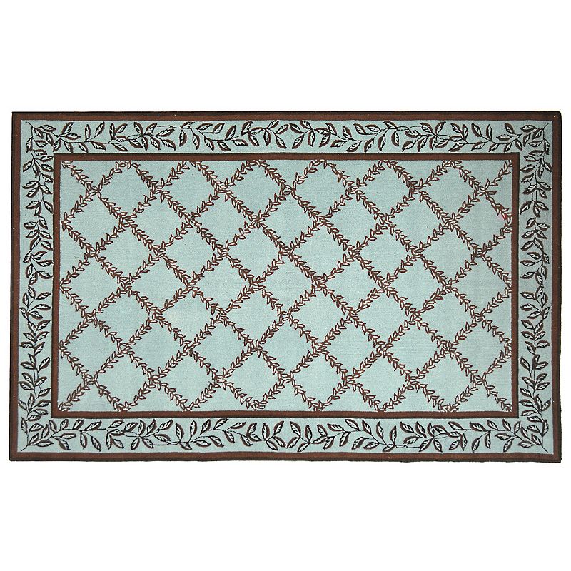 Safavieh Chelsea Vine Hand Hooked Wool Rug, Multicolor, 6X9 Ft