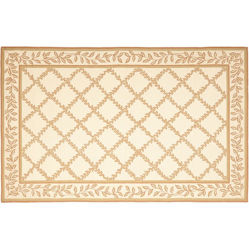 Safavieh Chelsea Vine Hand Hooked Wool Rug, Multicolor, 8Ft Rnd