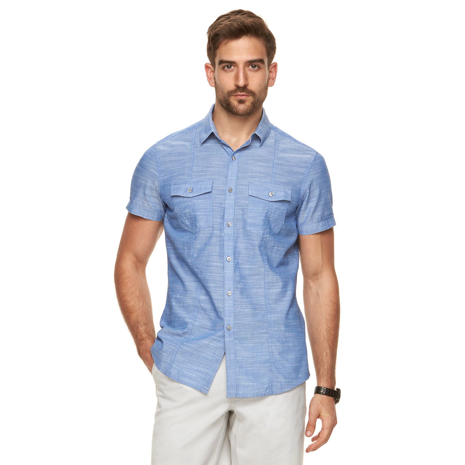 mens short sleeve shirts kohls
