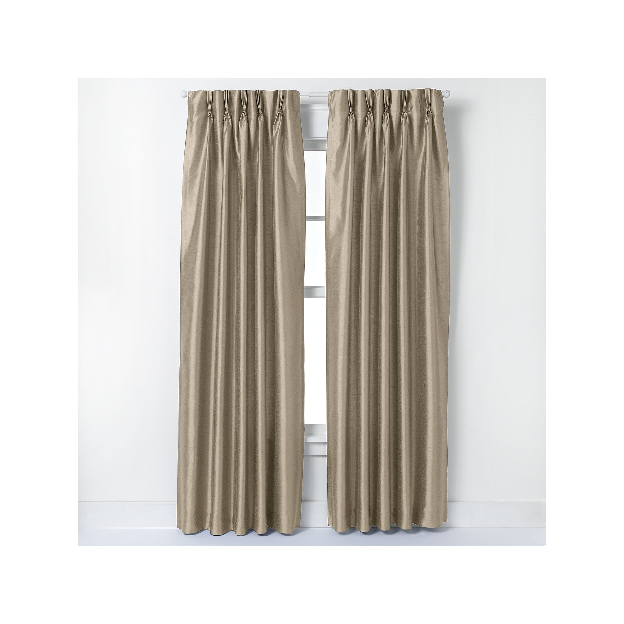 Window Curtainworks Marquee Window Curtain, Brown