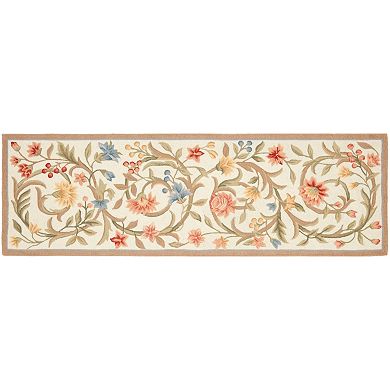 Safavieh Chelsea Floral Vine Hand Hooked Wool Rug