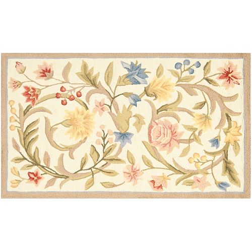 Safavieh Chelsea Floral Vine Hand Hooked Wool Rug