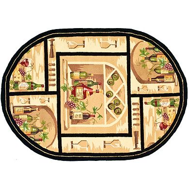 Safavieh Chelsea Chianti Framed Wool Rug