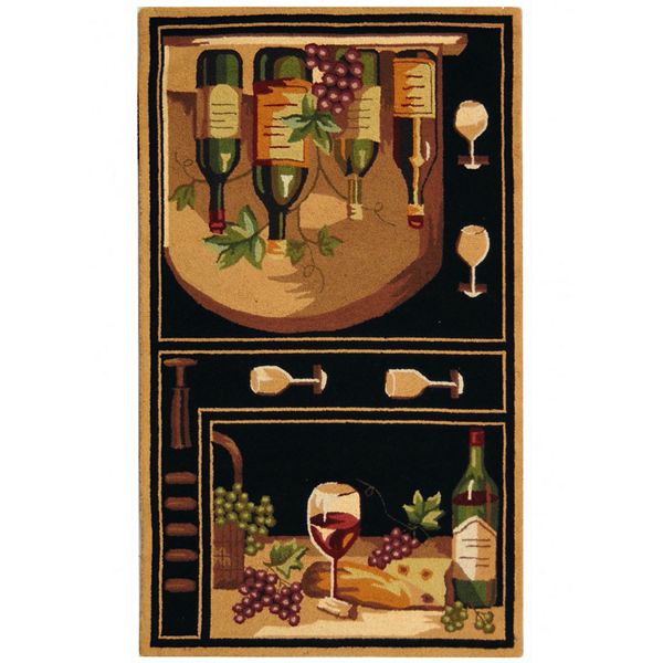 Safavieh Chelsea Chianti Framed Wool Rug