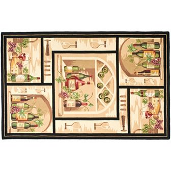 Safavieh Chelsea Chianti Framed Wool Rug