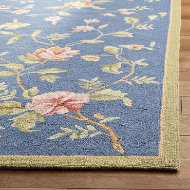 Safavieh Chelsea Floral Leaves Framed Wool Rug - 2'6'' x 4'