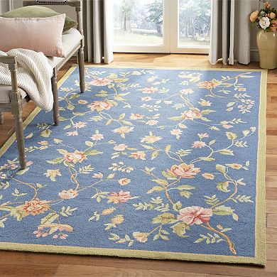 Safavieh Chelsea Floral Leaves Framed Wool Rug - 2'6'' x 4'