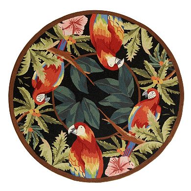 Safavieh Chelsea Parrots Hand Hooked Wool Rug