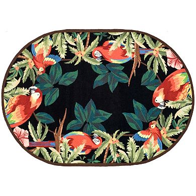 Safavieh Chelsea Parrots Hand Hooked Wool Rug