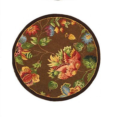 Safavieh Chelsea Snapdragon Framed Floral Wool Rug