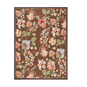 Safavieh Chelsea Snapdragon Framed Floral Wool Rug