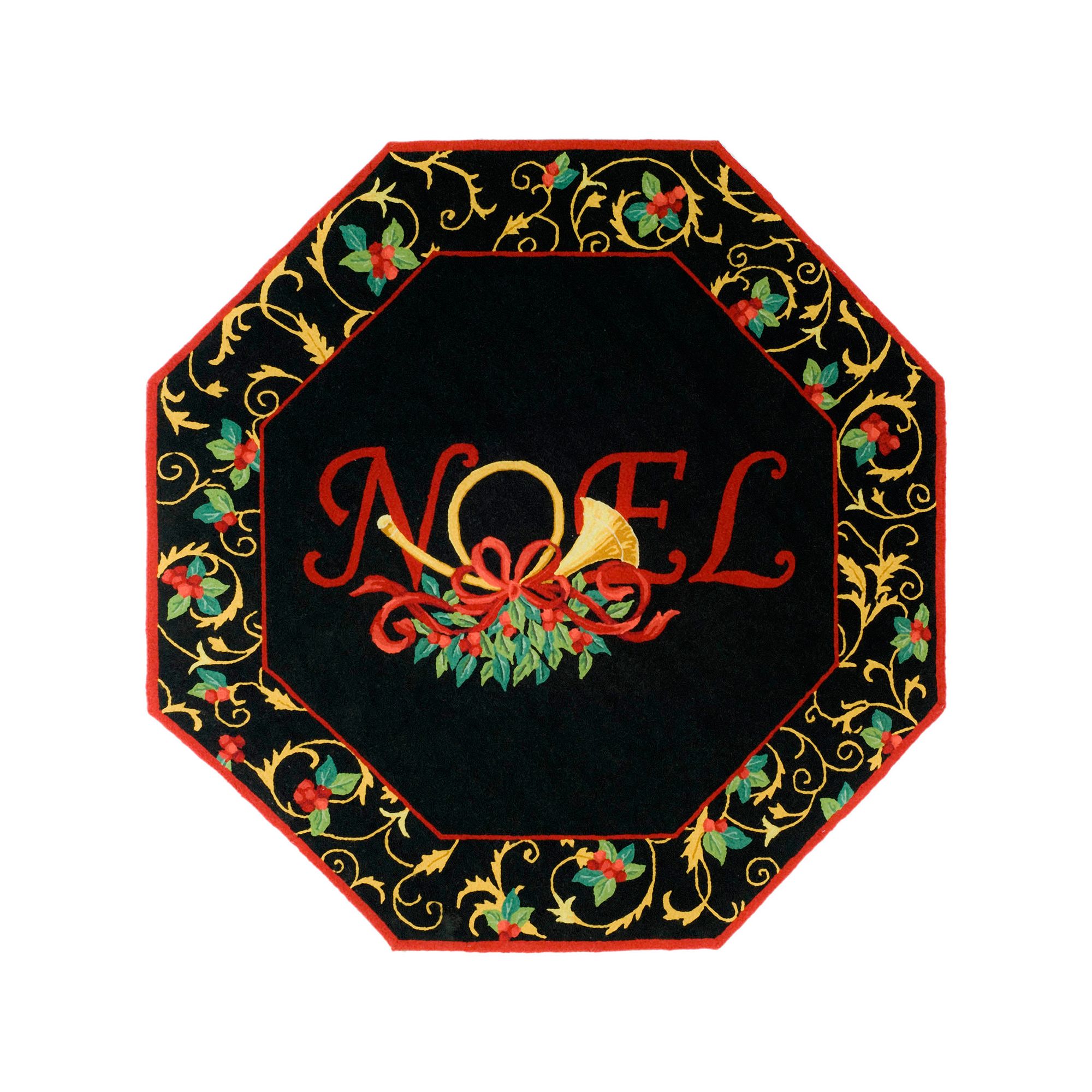Safavieh Chelsea Noel Framed Wool Rug, Black