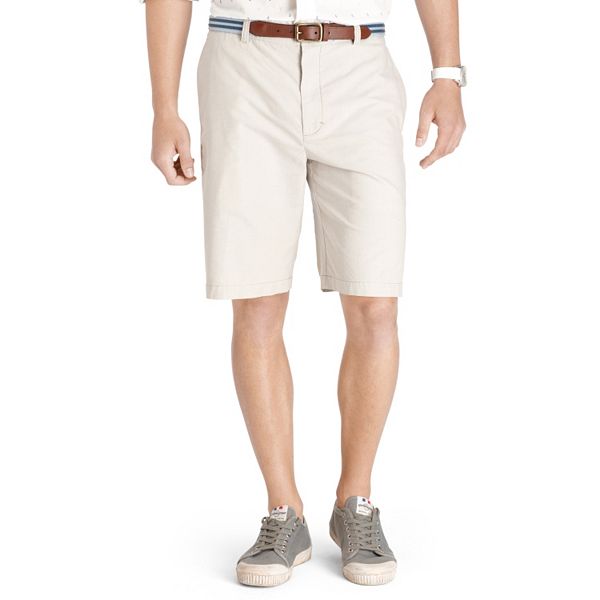 Big & Tall IZOD Saltwater Classic-Fit Solid Flat-Front Shorts