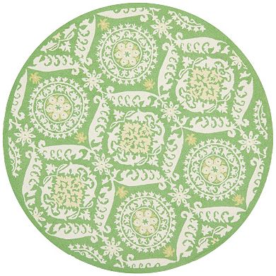 Safavieh Chelsea Abstract Medallion Hand Hooked Wool Rug