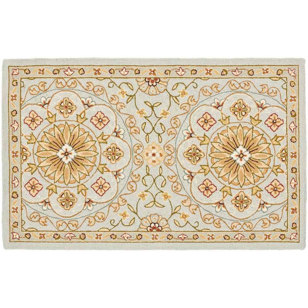Safavieh Chelsea Provence Medallion Hand Hooked Wool Rug