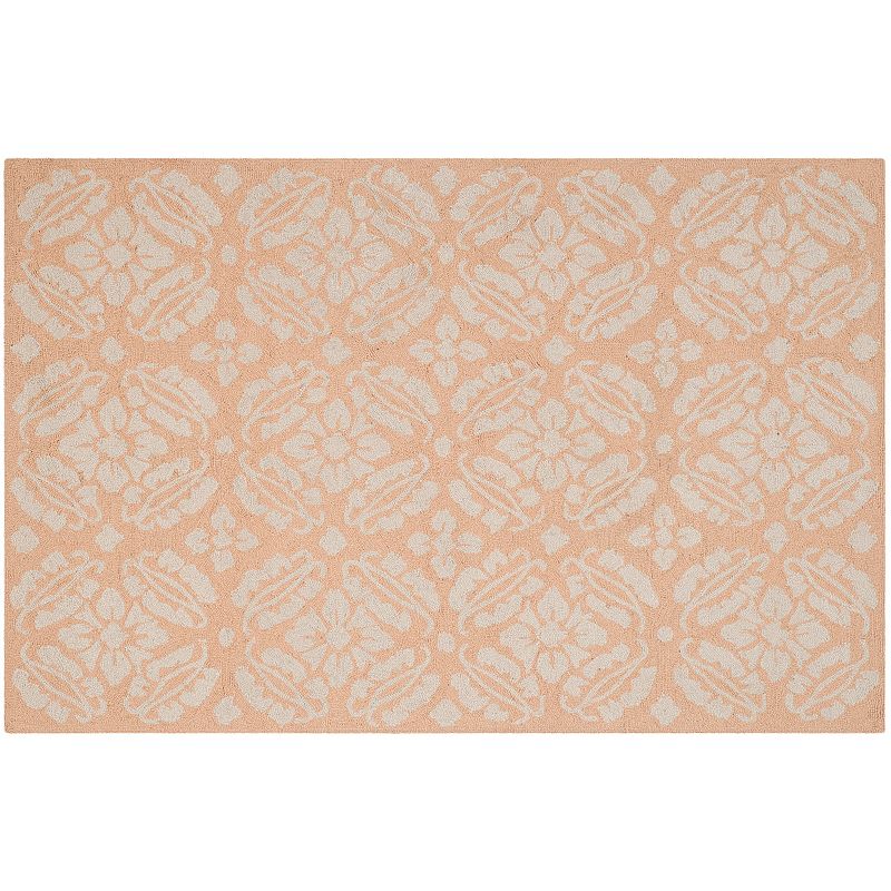 Safavieh Chelsea Rose Garden Hand Hooked Wool Rug, Multicolor, 3.5X5.5 Ft