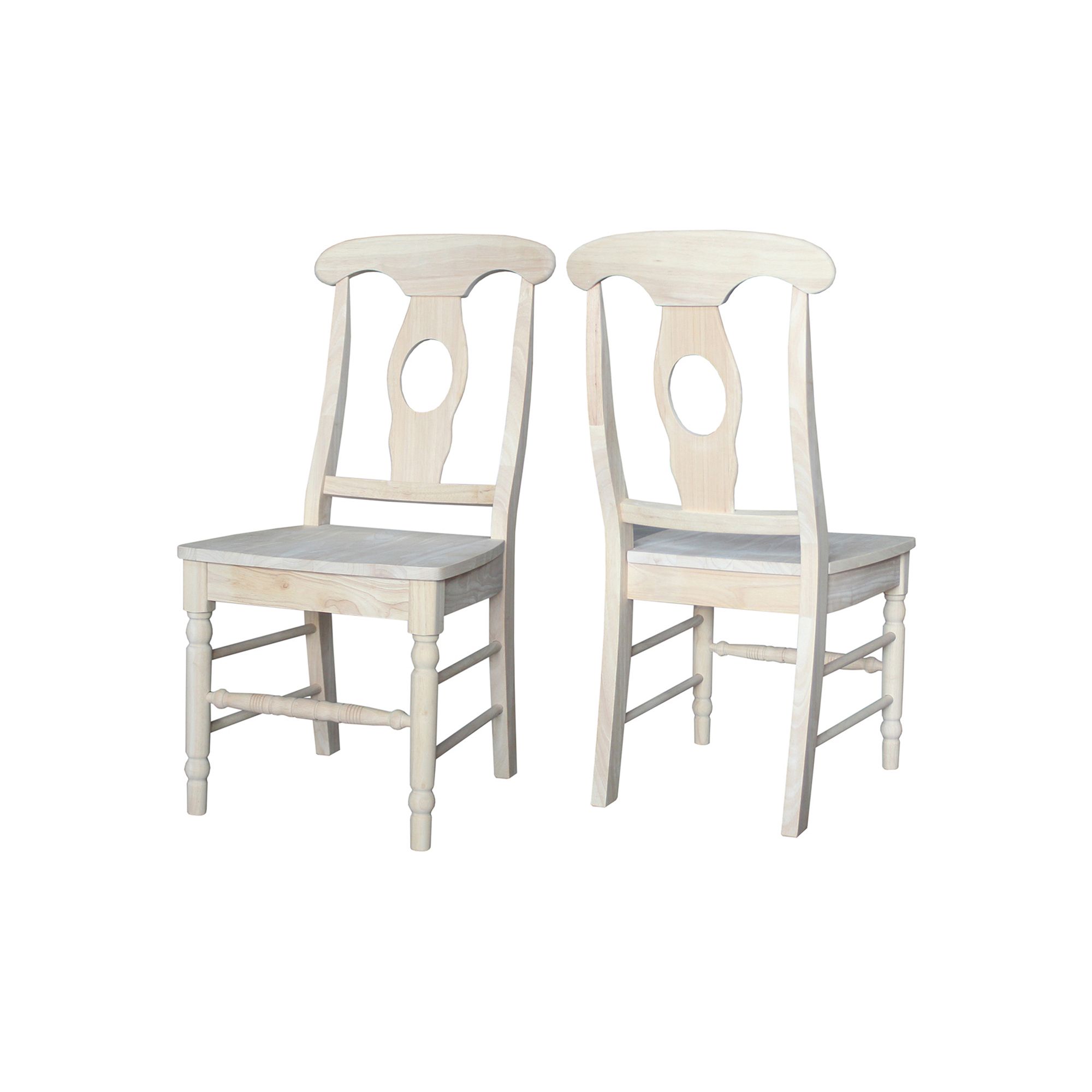 International Concepts 2-piece Empire Chair Set, Multicolor