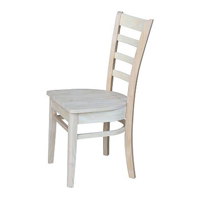 International Concepts Emily Side Chair 2-piece Set