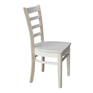 International Concepts Emily Side Chair 2-piece Set