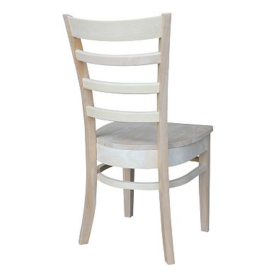 International Concepts Emily Side Chair 2-piece Set