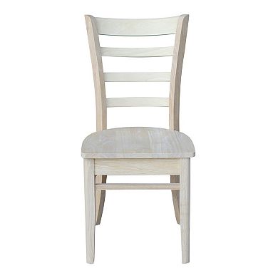 International Concepts Emily Side Chair 2-piece Set