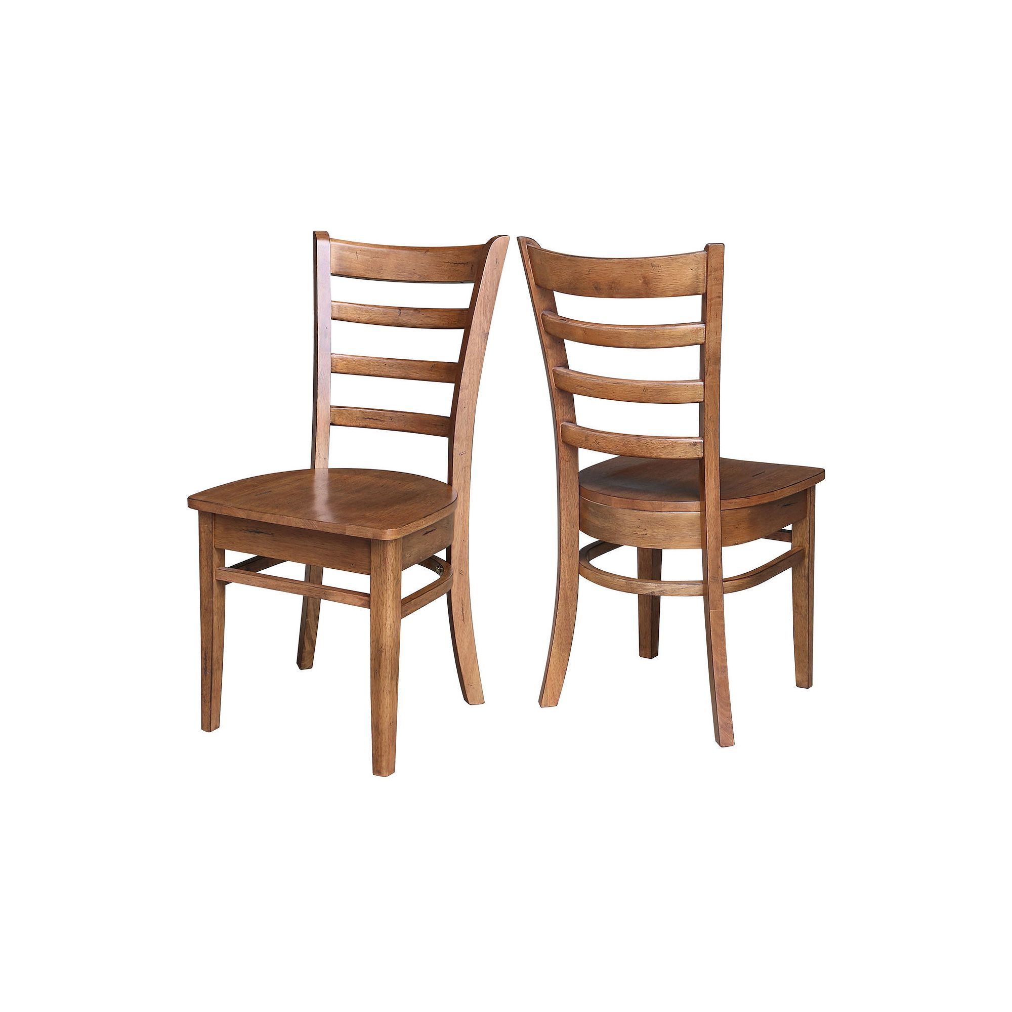 International Concepts Emily Side Chair 2-piece Set, Distressed