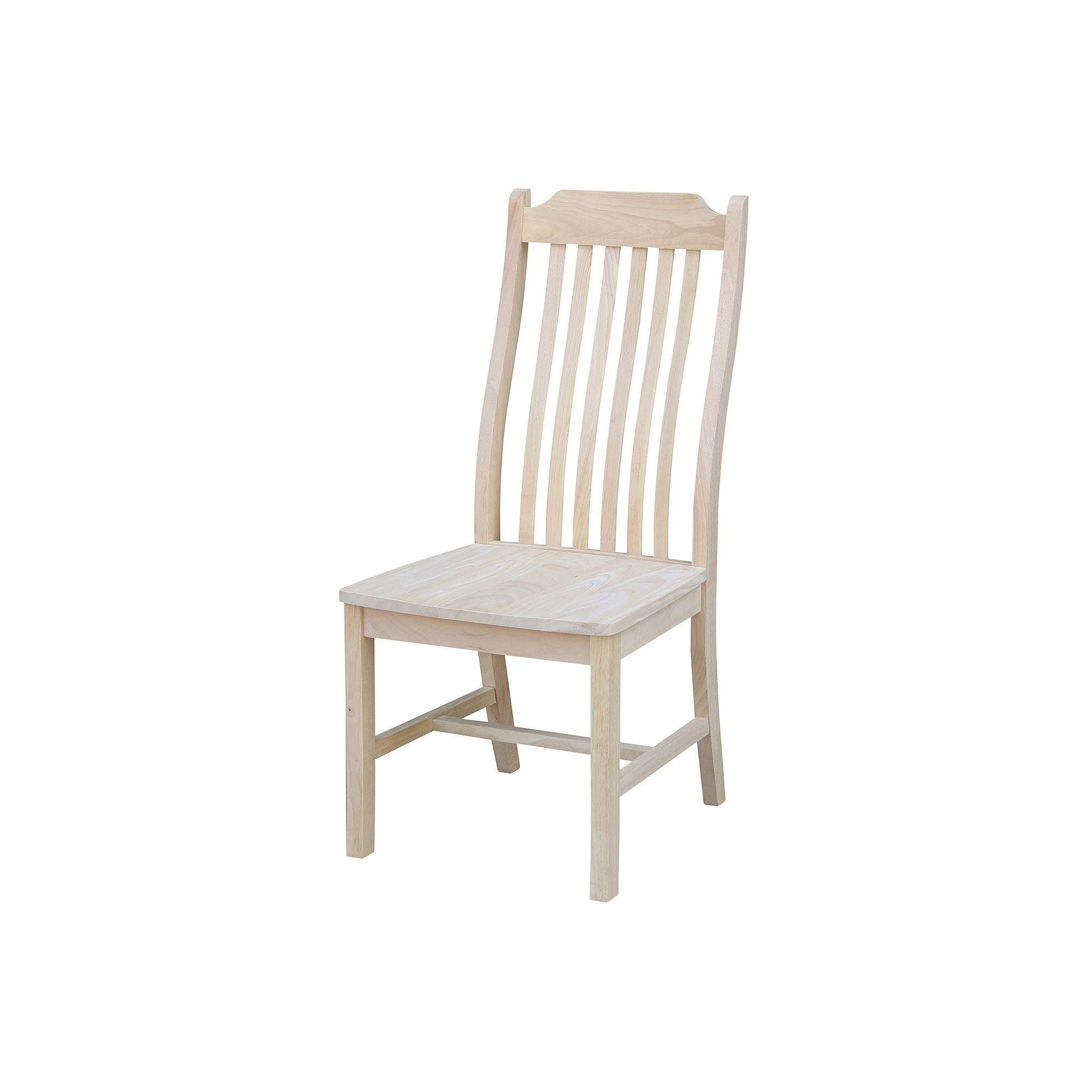 International Concepts 2-piece Steambent Mission Chair Set, Multicolor